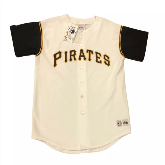 Majestic Other - Vintage Majestic Authentic Pittsburgh Pirates Jersey Size Youth XL